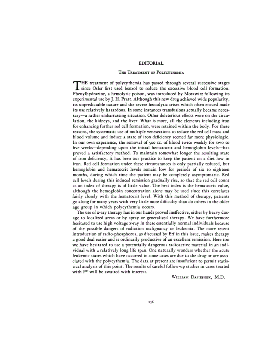 First page of EDITORIAL
