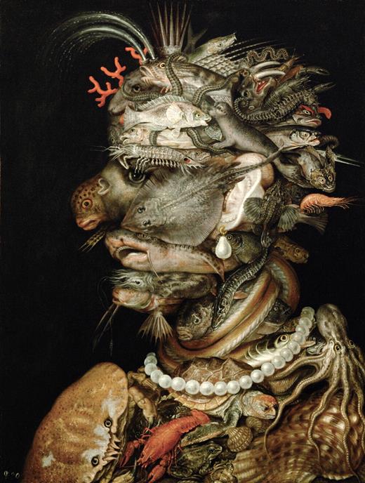 “Water” by Giuseppe Arcimboldo (Italy, 1527–1593). Reproduced with the permission of the Kunsthistorisches Museum, Vienna, Austria.