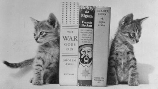 Figure 1. Bookends, circa 1943. The original photograph by the late Arthur Shattil was scanned at 200 dpi by a Hewlett-Packard scanjet 4670 scanner, and the resulting TIFF file was saved in Adobe Photoshop CS2, without further processing.