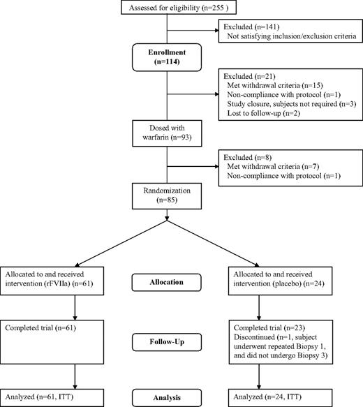Figure 1. CONSORT flow diagram for experiment 2.