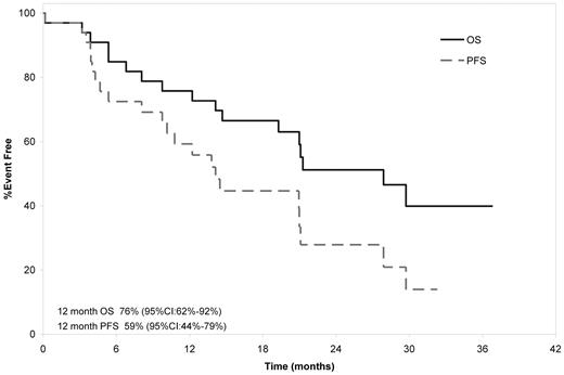 Figure 1. OS and PFS.