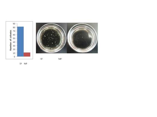 Fig 1. Colony assay