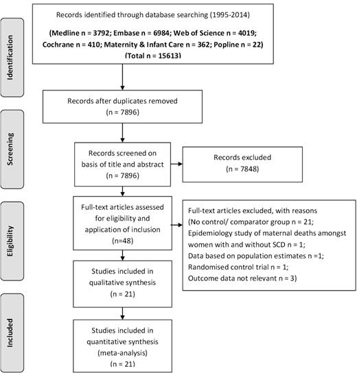 Figure 1. Flowchart of study selection.