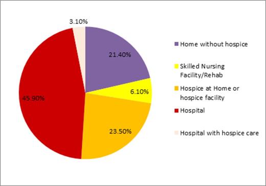 Figure 3. Place of death