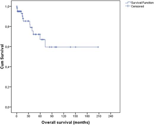 Figure 1. Overall survival