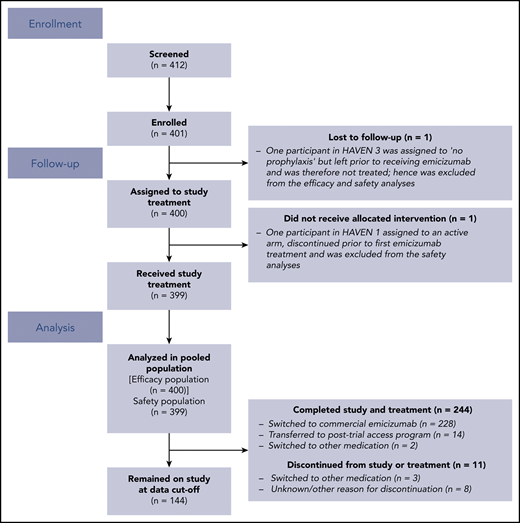 Participant disposition (total population).