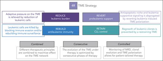 The 4R TME strategy. Overview of our 4R TME strategy, including the 4 R's (reduce, rebuild, revert, and retain), as well as the main further considerations for studies needed for successful TME–directed therapies.