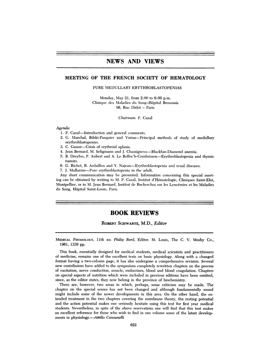 First page of NEWS AND VIEWS