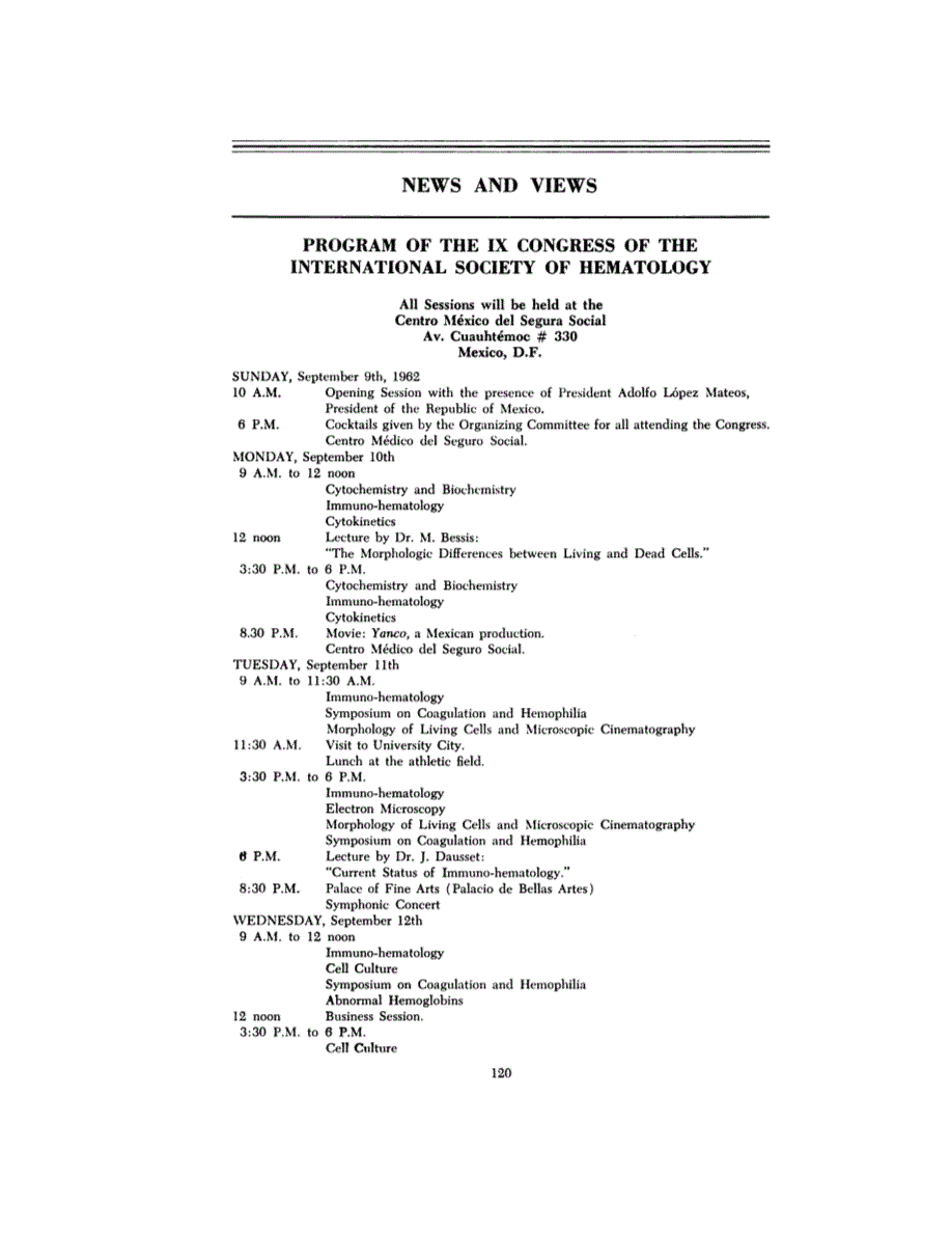 First page of NEWS AND VIEWS