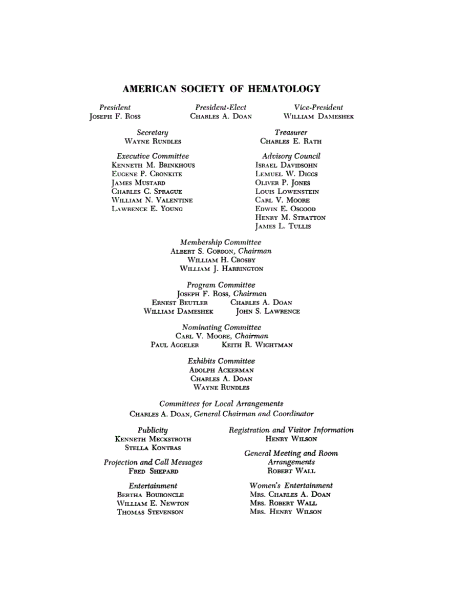 First page of AMERICAN SOCIETY OF HEMATOLOGY