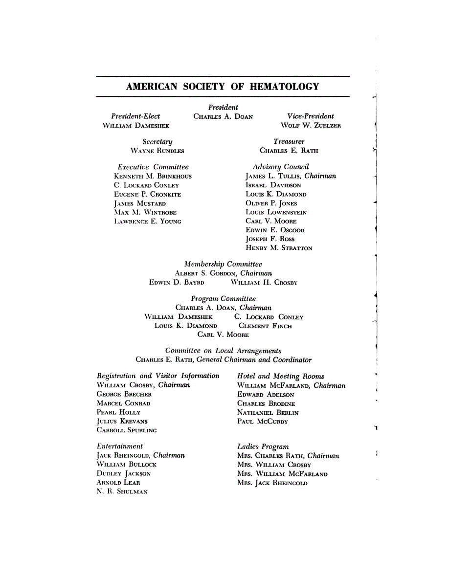 First page of AMERICAN SOCIETY OF HEMATOLOGY