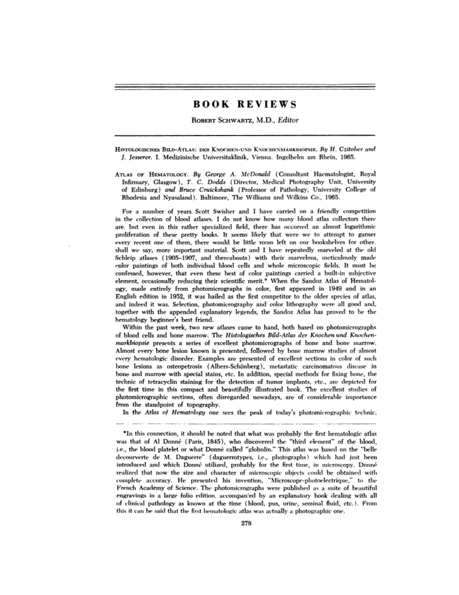 First page of BOOK REVIEWS