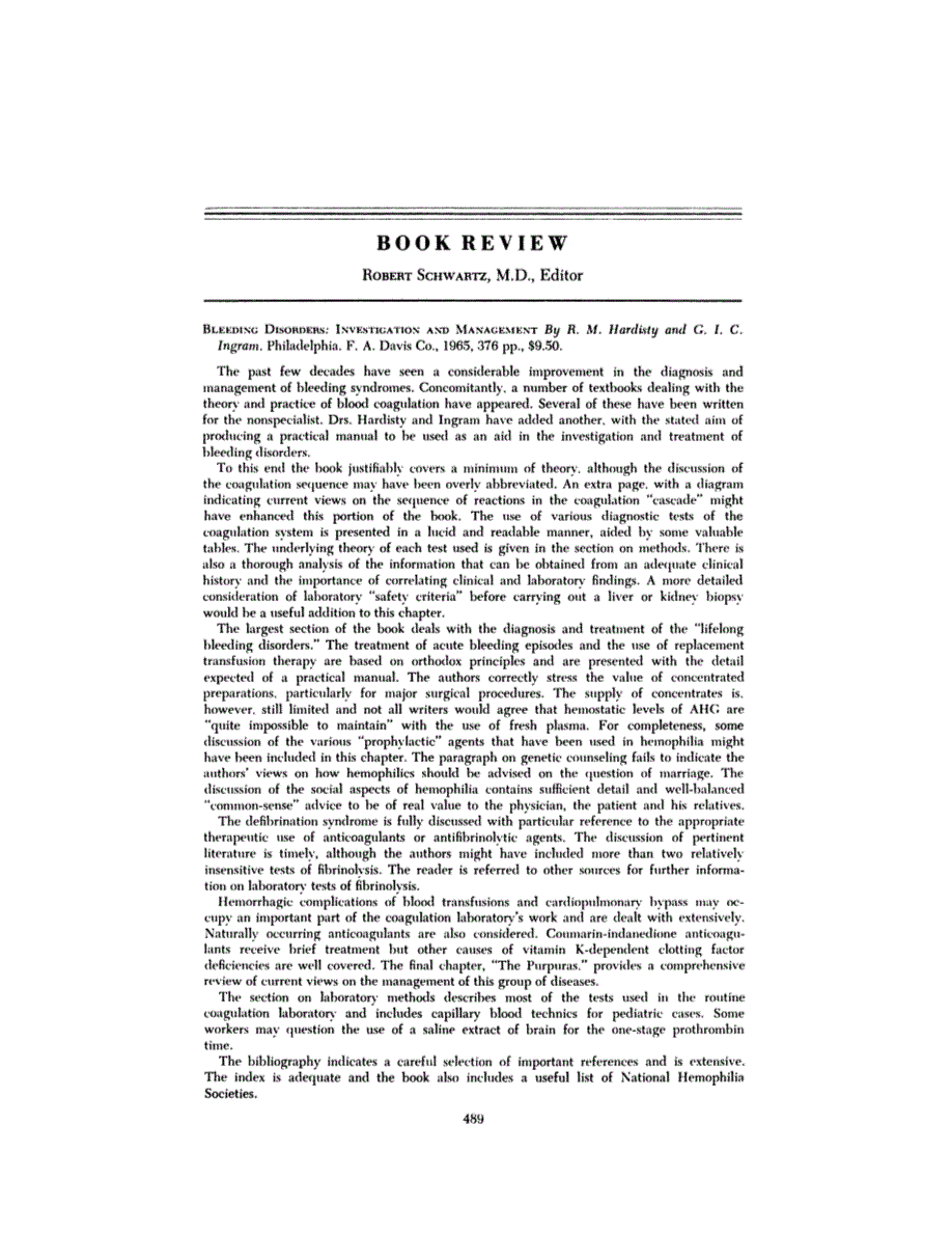 First page of BOOK REVIEW