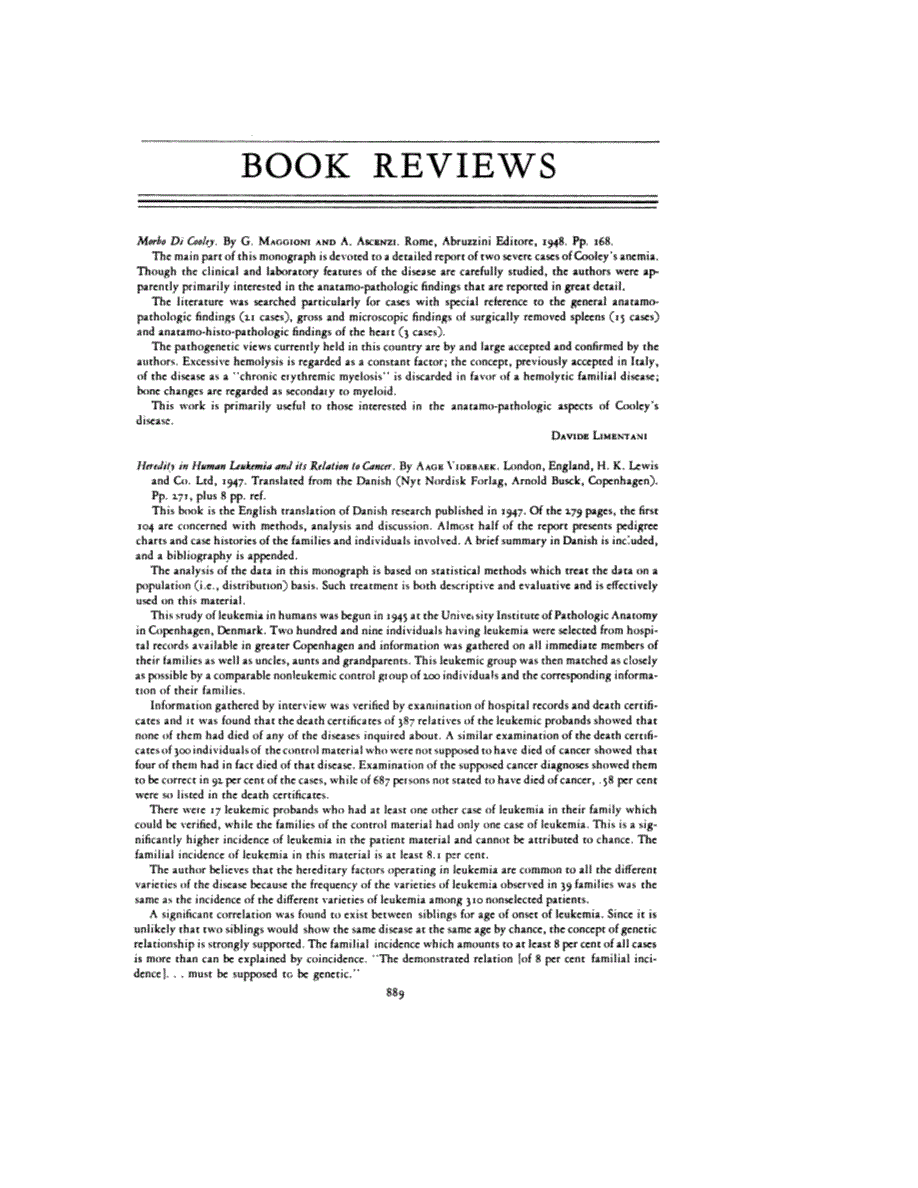 First page of BOOK REVIEWS