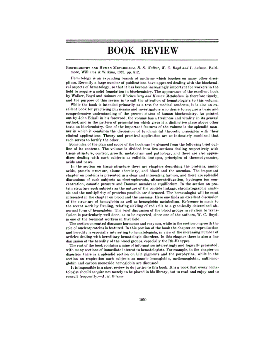 First page of BOOK REVIEW