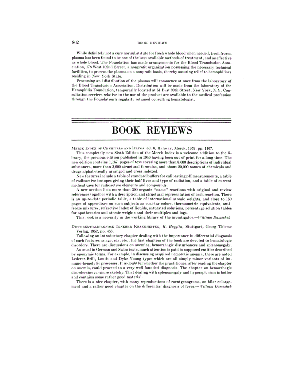 First page of BOOK REVIEWS
