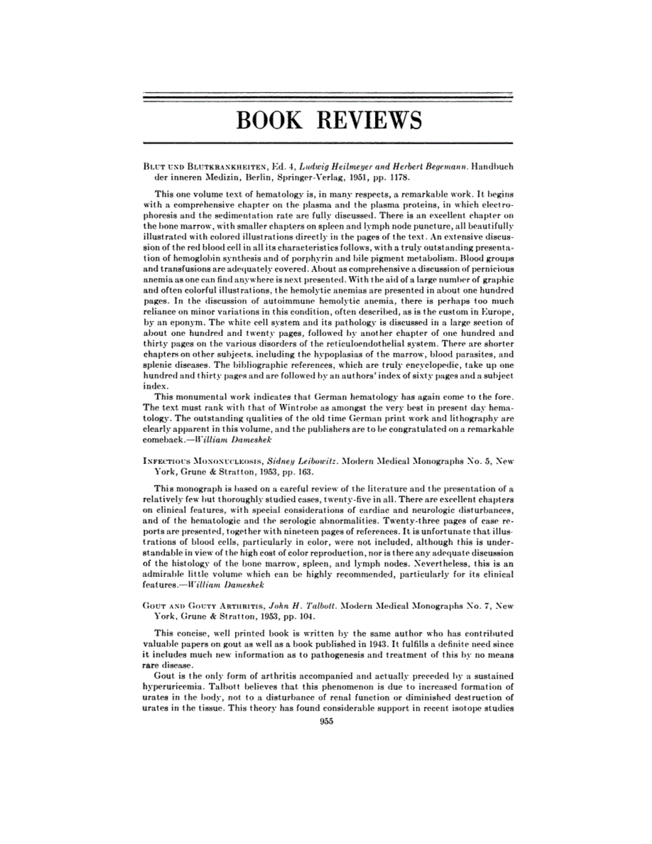 First page of BOOK REVIEWS