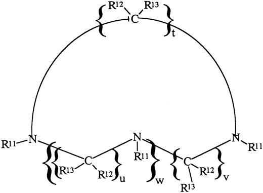 Fig. 1. Chemical description of IRC011 (Ferofix A). For explanation of symbols, see the Materials and Methods.