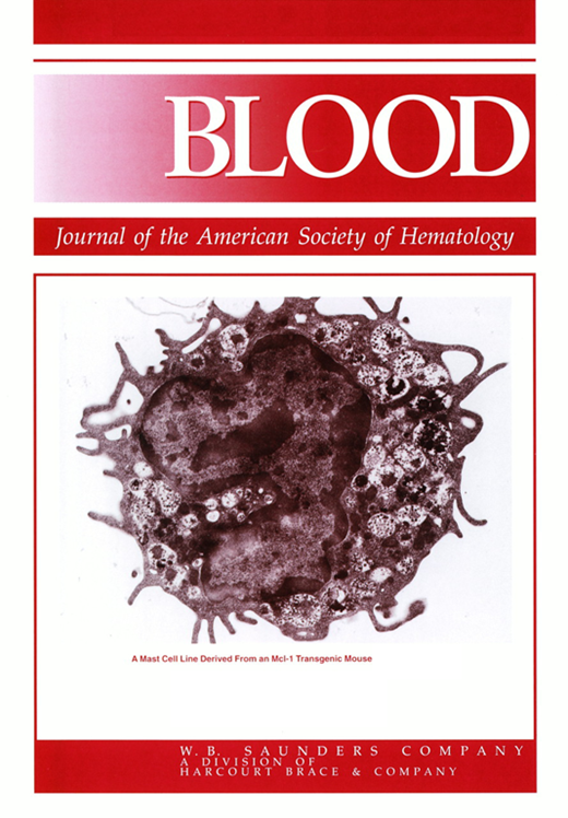 Blood Cover Image for Volume 101, Issue 8