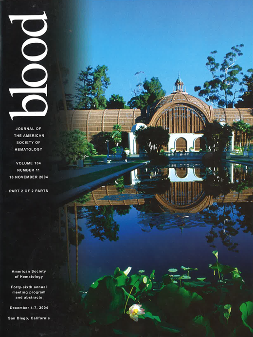 Blood Cover Image for Volume 104, Issue 11