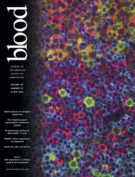 Blood Cover Image for Volume 107, Issue 10