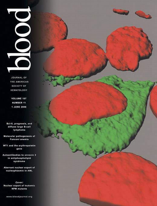 Blood Cover Image for Volume 107, Issue 11