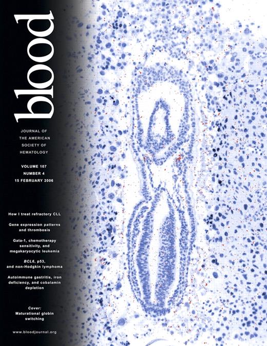 Blood Cover Image for Volume 107, Issue 4