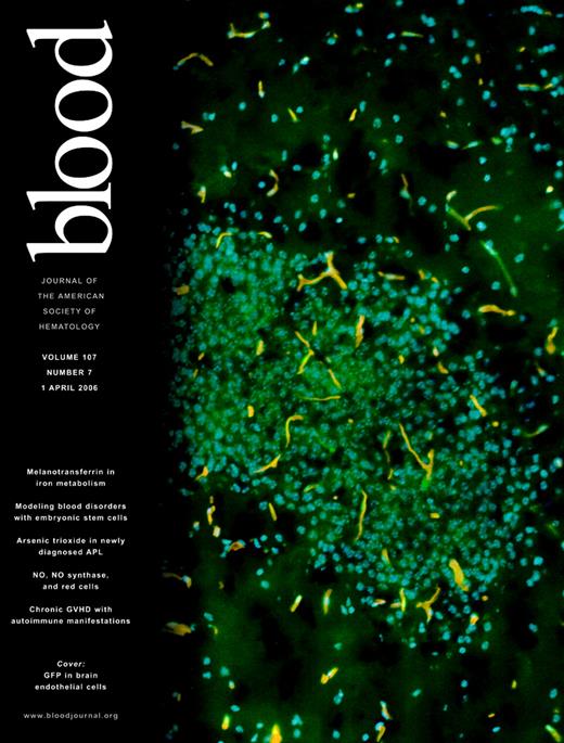 Blood Cover Image for Volume 107, Issue 7