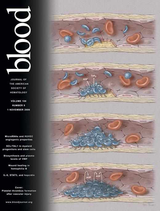 Blood Cover Image for Volume 108, Issue 9