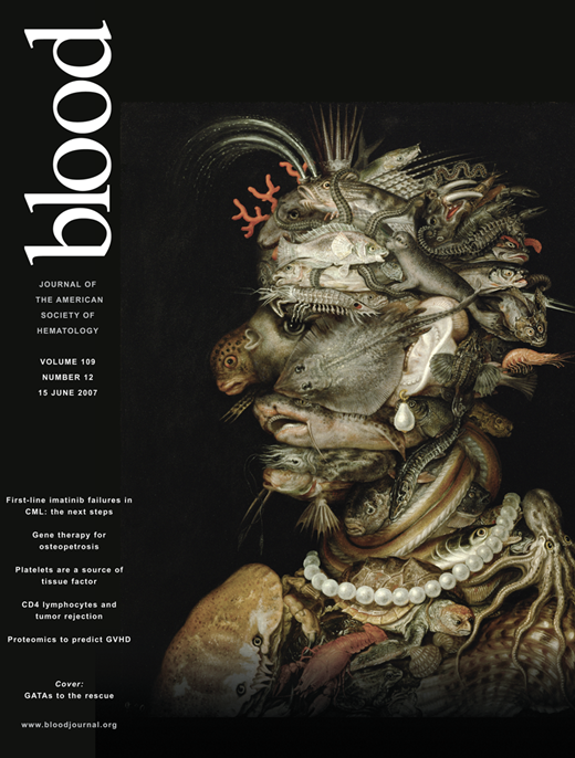 Blood Cover Image for Volume 109, Issue 12