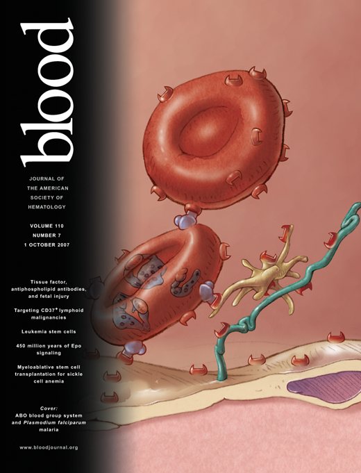 Blood Cover Image for Volume 110, Issue 7