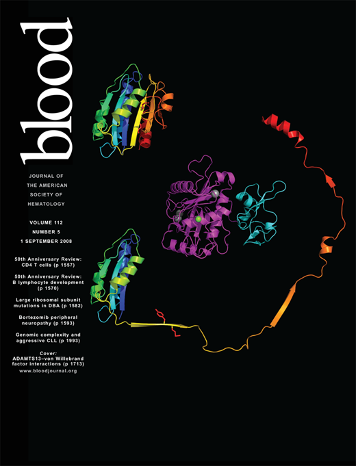 Blood Cover Image for Volume 112, Issue 5