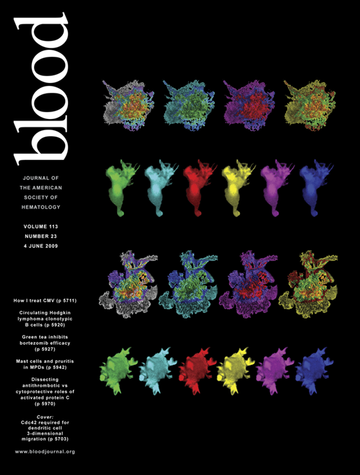 Blood Cover Image for Volume 113, Issue 23