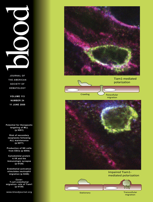 Blood Cover Image for Volume 113, Issue 24