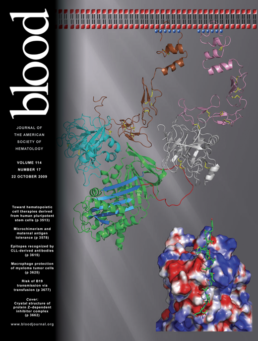 Blood Cover Image for Volume 114, Issue 17