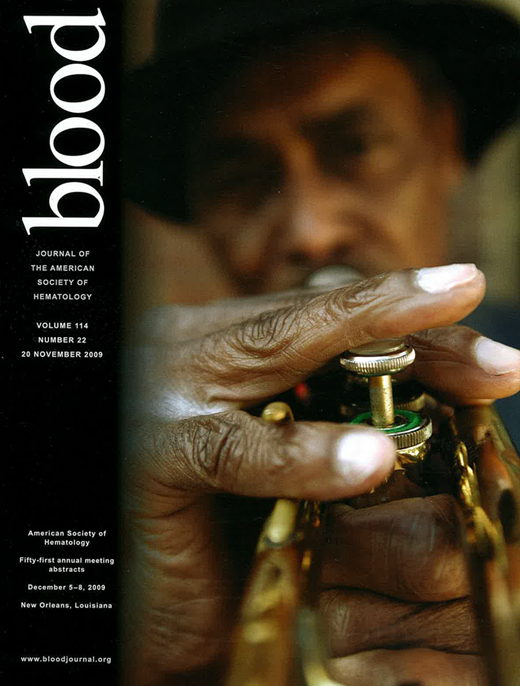 Blood Cover Image for Volume 114, Issue 22