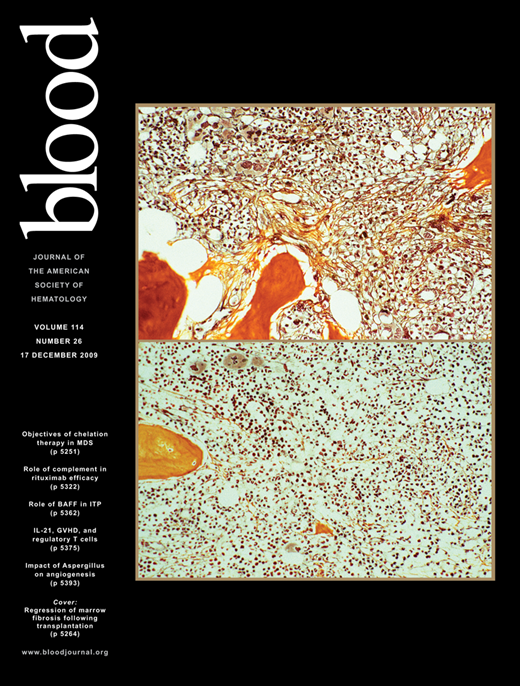 Blood Cover Image for Volume 114, Issue 26