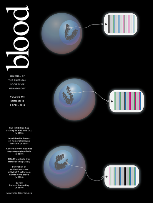 Blood Cover Image for Volume 115, Issue 13