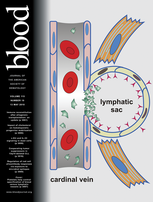 Blood Cover Image for Volume 115, Issue 19