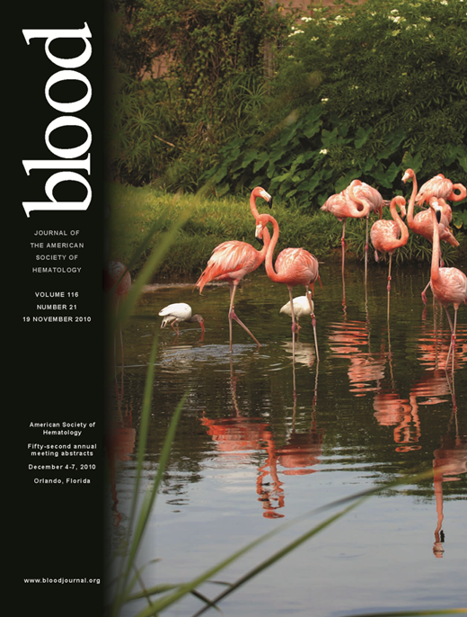 Blood Cover Image for Volume 116, Issue 21