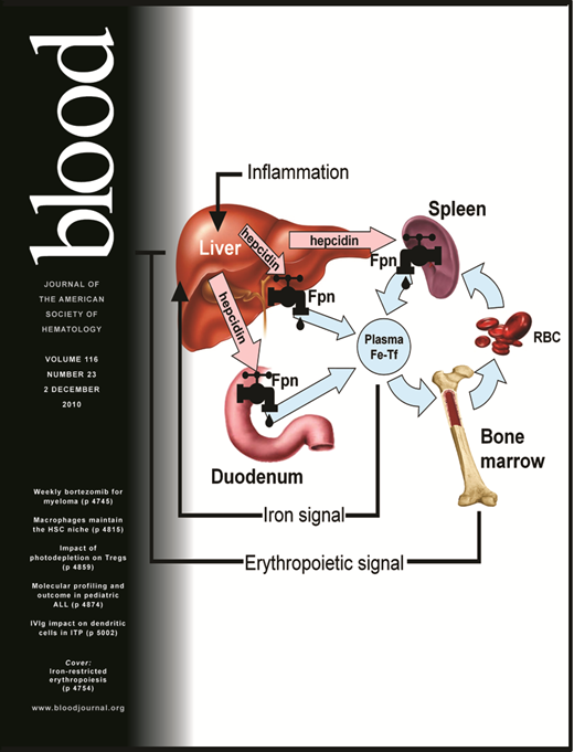 Blood Cover Image for Volume 116, Issue 23