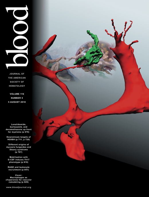 Blood Cover Image for Volume 116, Issue 5