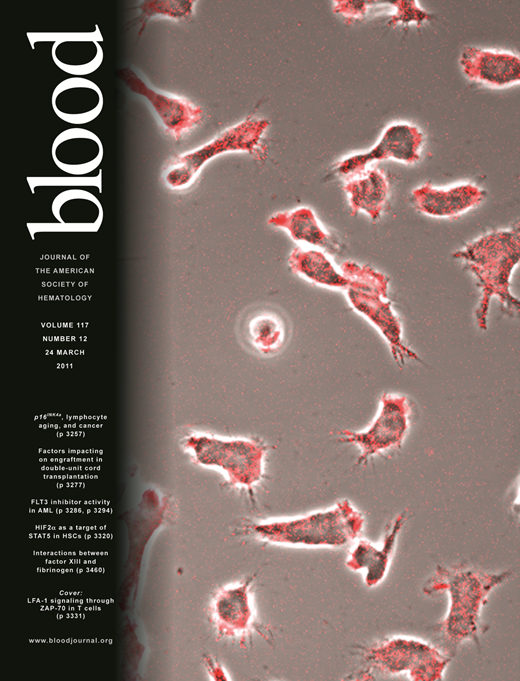 Blood Cover Image for Volume 117, Issue 12