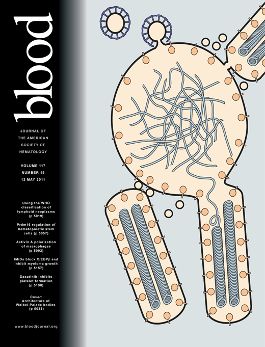 Blood Cover Image for Volume 117, Issue 19