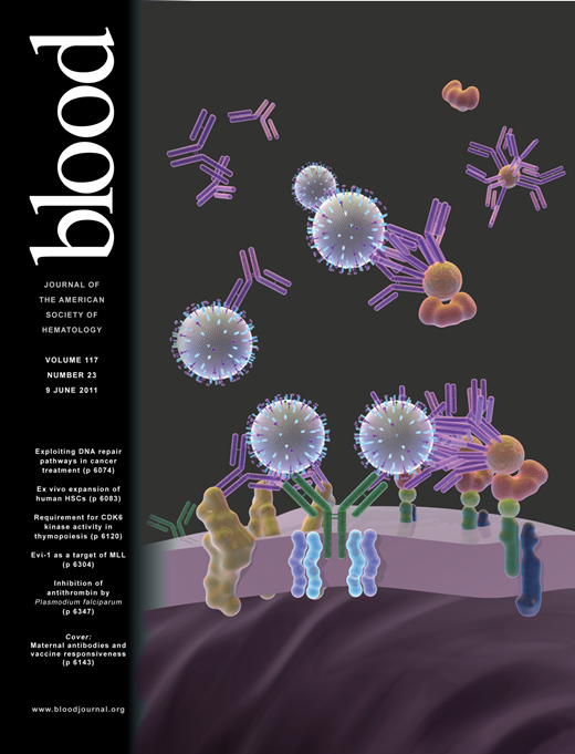 Blood Cover Image for Volume 117, Issue 23