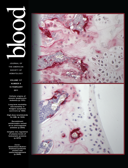 Blood Cover Image for Volume 117, Issue 6