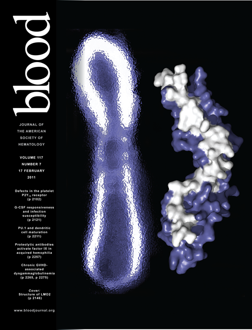 Blood Cover Image for Volume 117, Issue 7