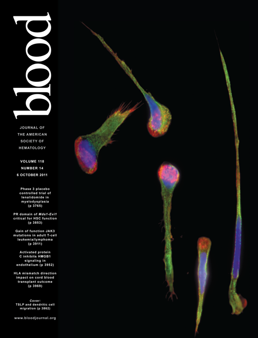 Blood Cover Image for Volume 118, Issue 14