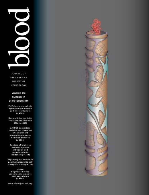 Blood Cover Image for Volume 118, Issue 17