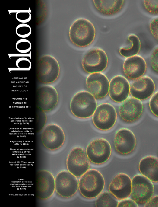 Blood Cover Image for Volume 118, Issue 19